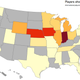 Illustration for article titled Map: Which States Produce The Most College Basketball Recruits?